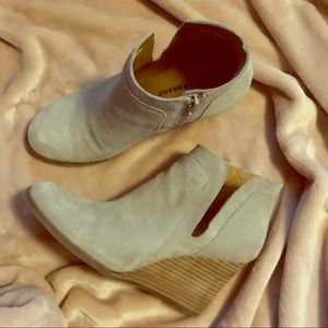 Lucky Brand wedge booties
